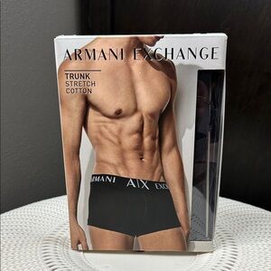 Armani Exchange Cotton Stretch Trunk